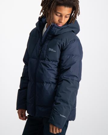 Jack Wolfskin ACTAMIC DOWN JACKET K Blau Jacken Jungen - Kidsbrandstore