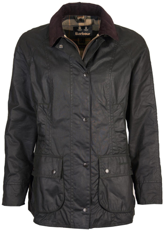 Barbour Beadnell Wax Jacket Sage