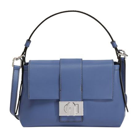 Furla, Shoulder Bags Blauw, Dames, Maat:ONE Size,leer
