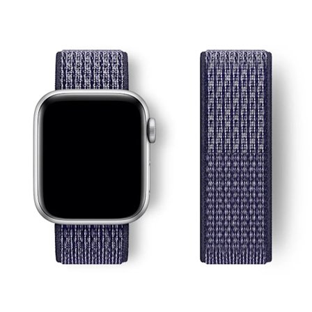 Nylon Loop Armband för Apple Watch band 44mm 40mm 45mm 41mm 46 42mm 49mm 44 45 mm armband iWatch serie 10 9 SE 7 6 5 4 Ultra 2