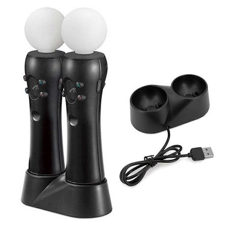 Peliohjaimen Laturi Sony Ps4 Vr Move Motion -ohjaimelle Playstation Play Station Ps 4 Latausasema