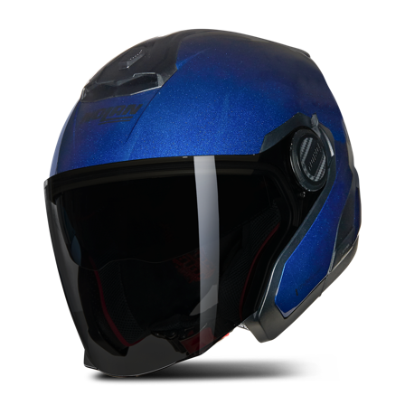 Nolan N40-5 Öppen Hjälm Glänsande blå XL