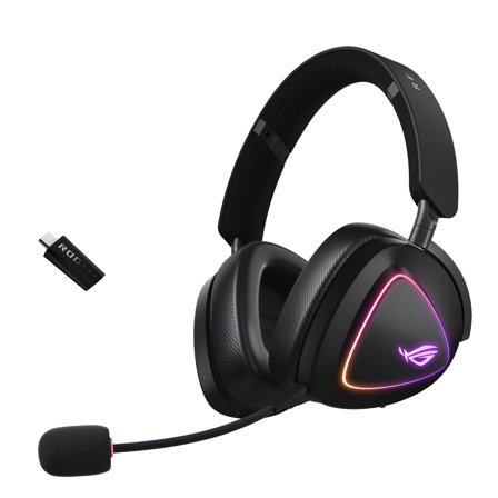 ASUS-ASUS ROG Delta II Wireless Gaming Headse-ASUS ROG Delta II Trådløst Gamingheadset-Gaming Accessories-Trådløse headset