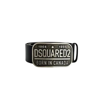 Dsquared2 Riem , Zwart , Heren , Maat: 105 CM Riemen