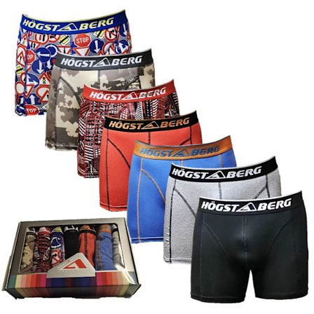 Kalsonger, Högstaberg Boxer Shorts, Herr , bomullkalsonger - 7 Pack