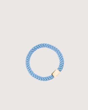 Dark Department Fat Hair Tie W/Gold Blå Accessoarer Tjej - Kids Brand Store