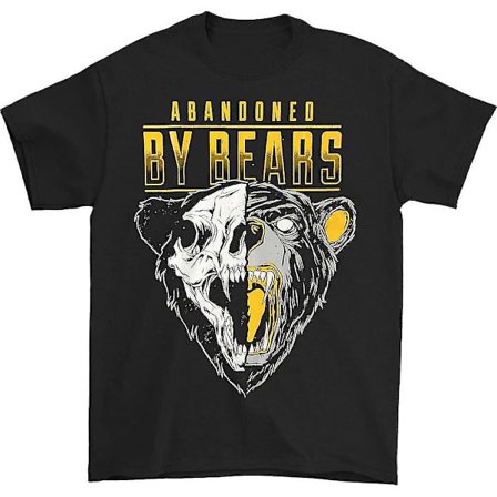Övergiven av björnar Bear Skull T-shirt