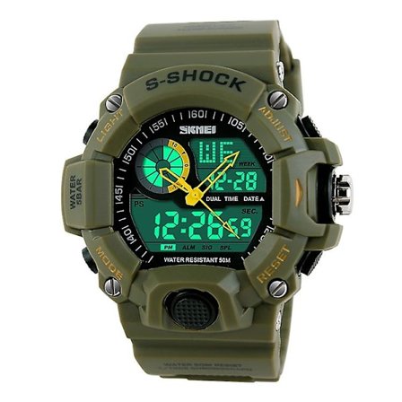 Skmei 1029 Men Outdoor Waterproof Luminous Electronic Watch