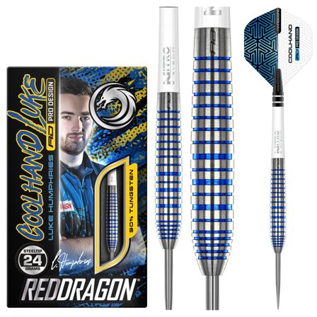 Luke Humphries Fléchettes Cool Blue S.E. | Red Dragon Darts 24