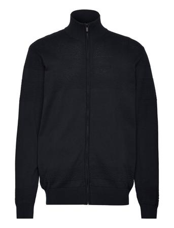 Zip Cardigan Pearl Knit Navy Lindbergh