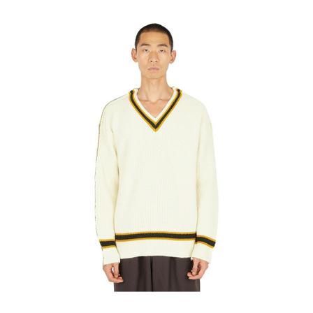 Marni, Knitwear Beige, Heren, Maat:S