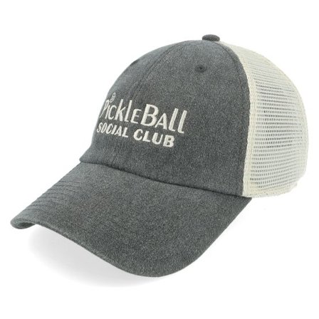 American Needle - Grå trucker Keps - Pickle Ball Windale Ivory Charcoal Trucker @ Hatstore