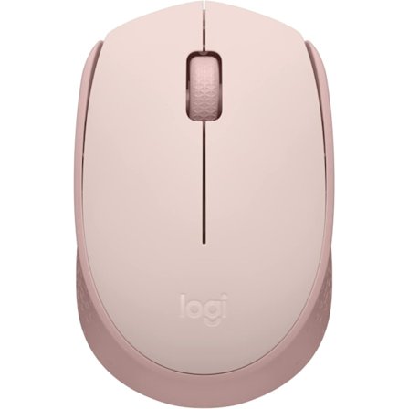 Trådløs mus til pc, Mac, bærbar computer, 2,4 GHz med USB-mini-modtager, optisk sporing, ambidextrous - Rose