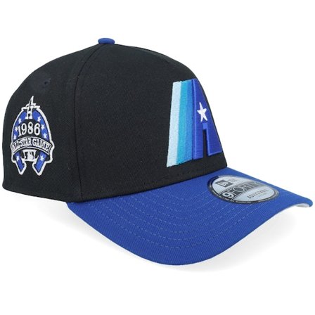 New Era - MLB Black adjustable Czapka Z Daszkiem - Hatstore Exclusive x Houston Astros Deep Sea 9FORTY Black/Royal A-frame Adjustable @ Hatstore