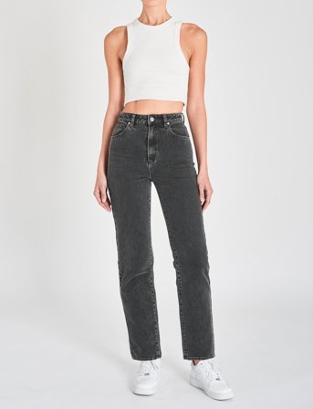 ABRAND 94 High Straight Erica - Black - 25