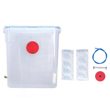 Filamenttørrer Dehydrator 3D Printer PLA Spole Tørreboks 4L med Temperatur Fugtighedsdisplay