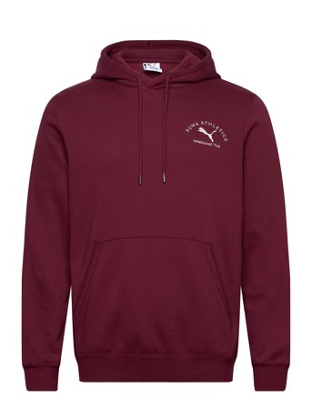 PUMA Puma Class Graphic Hoodie Fl - Burgundy - L