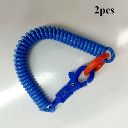 2 st plasttelefon fjäder elastiskt rep 9 9