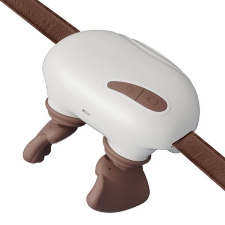 Ledningsfri Nakke- og Skuldermassageapparat - Genopladeligt Shiatsu Æltemassageapparat til Dybvævsmassage