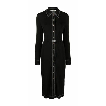 Tory Burch - Klänningar - Svart - Dam - Storlek: 2xs, Dam, Storlek: 2XS