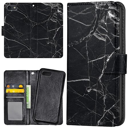 iPhone 16e - Plånboksfodral/Skal Marmor