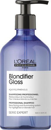 L'Oréal Professionnel Blondifier Gloss Shampoo 500 ml, Hår, Shampoo & Hårpleje, Shampoo