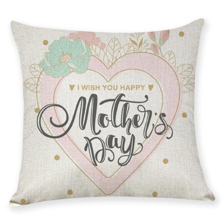 Mors dag-present, linne örngott (45x45cm) R