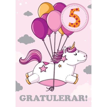 Yhden lapsen kortti 5 vuotta, hevonen - pata