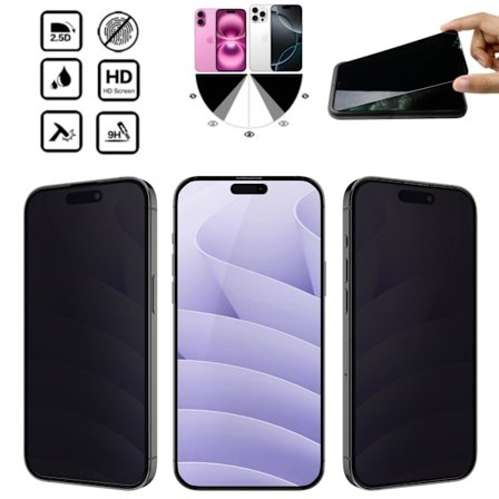 Iphone 16 Pro/ProMax/Plus/näyttösuoja tietosuoja -