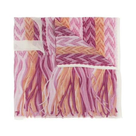 Lanvin, Patterned scarf Roze, Dames, Maat:ONE Size