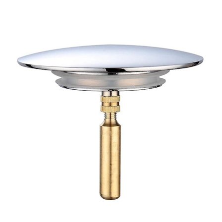 Kylpyammeen tulppa, 70 mm, kaksoistiivisteellä, korkeussäädettävä