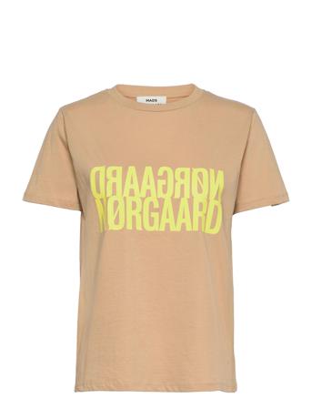 Single Organic Trenda P Tee Beige Mads Nørgaard