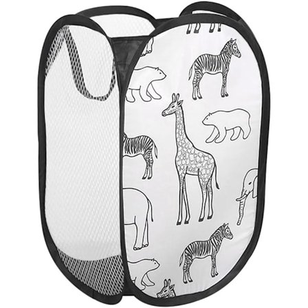 [NT] Pyykkikori verkosta, kokoontaittuva pyykkikori ponnahdusikkunalla, kannettava pyykkikori kantokahvoilla kotiin, asuntolaan, pesulaan