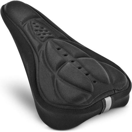 Sykkelsetetrekk med polstret gelpute – Ergonomisk og fleksibel – Til treningssykler, ergometersykler, racersykler og bysykler