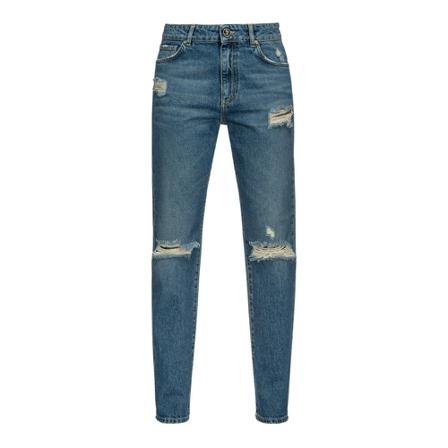 Pinko, Gaia 13 Gilrfriend Pj 687 Fixed denim Blauw, Dames, Maat:W28