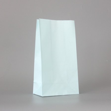 50 st presentpåsar - papper - ljusblå, påsar utan handtag, förpackningspåsar