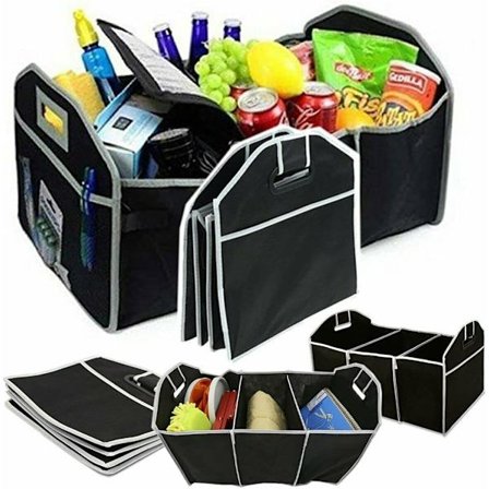 Bil bagagerumsarrangør, bil bagagerum opbevaring, sammenklappelig bil varevogn køretøj foldbar indkøbsarrangør