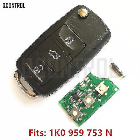 Bilnøgle Fjernbetjening DIY til Seat Altea/Ibiza/Leon/Toledo 1k0959753n/5fa009263-11 2005 2006 2007 2008 2009 2010 2011 2012