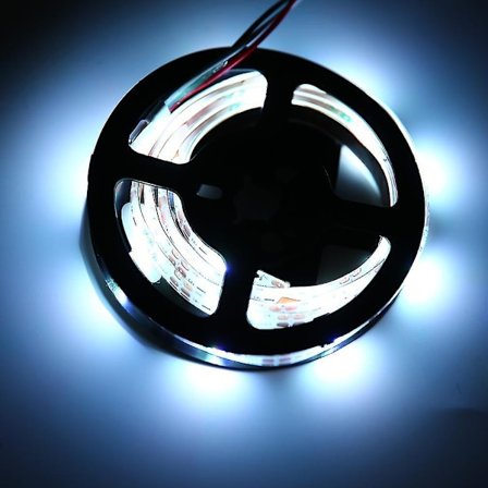 WS68 12 RGB 5050 SMD USB 5V LED Hvid Stribelampe