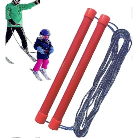 Lasten hiihtovaljaat 21m Opi hiihtämään -valjaat | Hiihtovälineet pojille tytöille aloittelijoille urheiluvälineet talvihauskanpitoon (FMY)