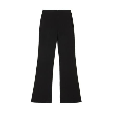 Trussardi, Wide Trousers Zwart, Dames, Maat:M