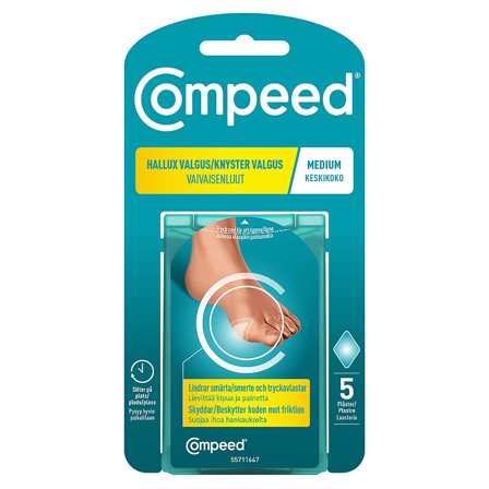 Compeed Knysteplaster 5 stk., Medicin & Pleje, Håndcreme & Fodpleje, Vabelplastre