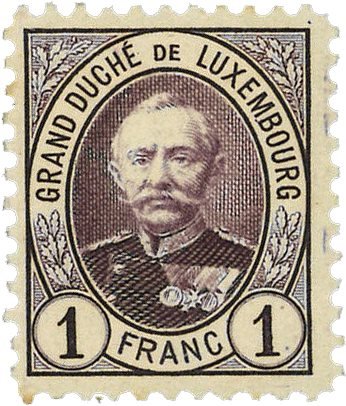 Luxembourg 1891 - MICHEL 64D - Ubrugt