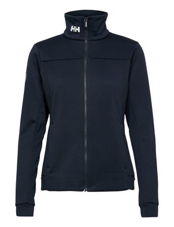 W Crew Fleece Jacket Sweatshirts & Hoodies Fleeces & Midlayers Blå Helly Hansen
