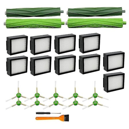 Reservedeler Børste Sidebørste Hepa-filter for I7 I7+ E5 E6 I3 Støvsugertilbehør