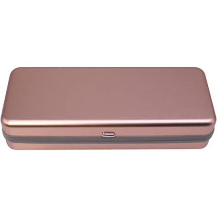 Trendy Aluminium Brilleetui Pink