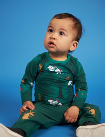 MUMIN Tältliv Body - Green - 68