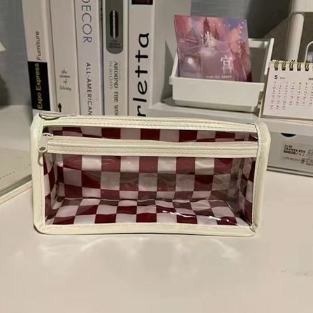 Transparent case Pennväska Case Schackbräde Penna P