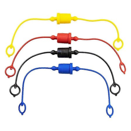 4 Sarjaa Hydraulinen Pikaliitin Uros Pölysuoja ja Naaras Tulppa, Kumipölysuojat/Tulpat (-A 1/2In