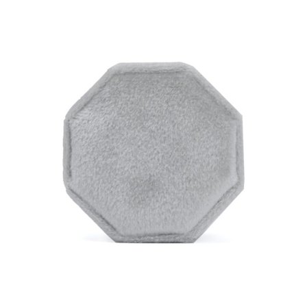 Sammet Smyckeskrin Ring Förvaringslåda A A